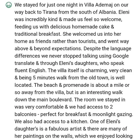 Ademaj Сasa de vacaciones